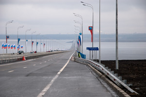 Открытие нового моста через Волгу (2009г)