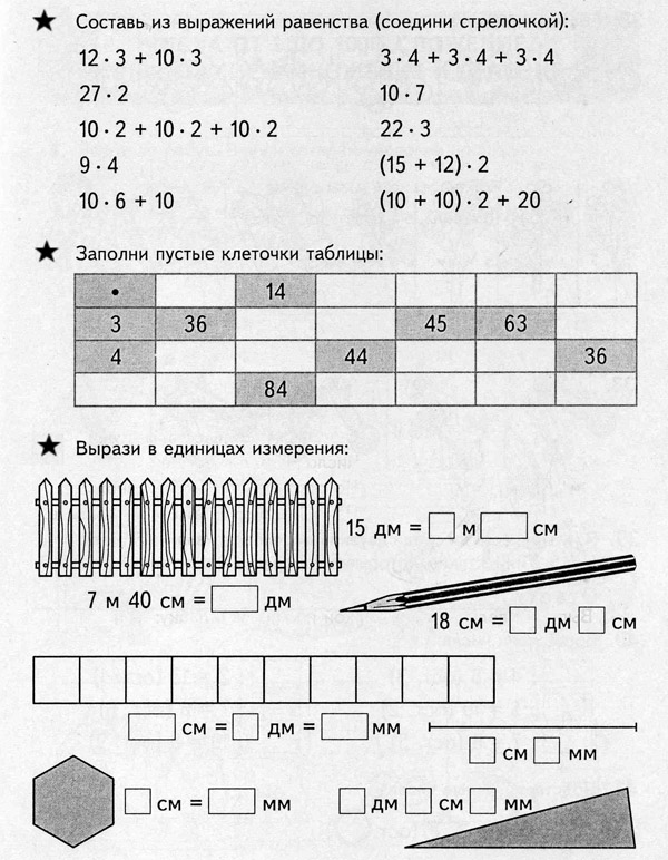 Межуева математика 2 класс задачи с образцами решений