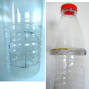 Домик – кормушка из пластиковой бутылки своими руками.