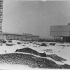 Строительство гостиницы Венец. 1969 год.